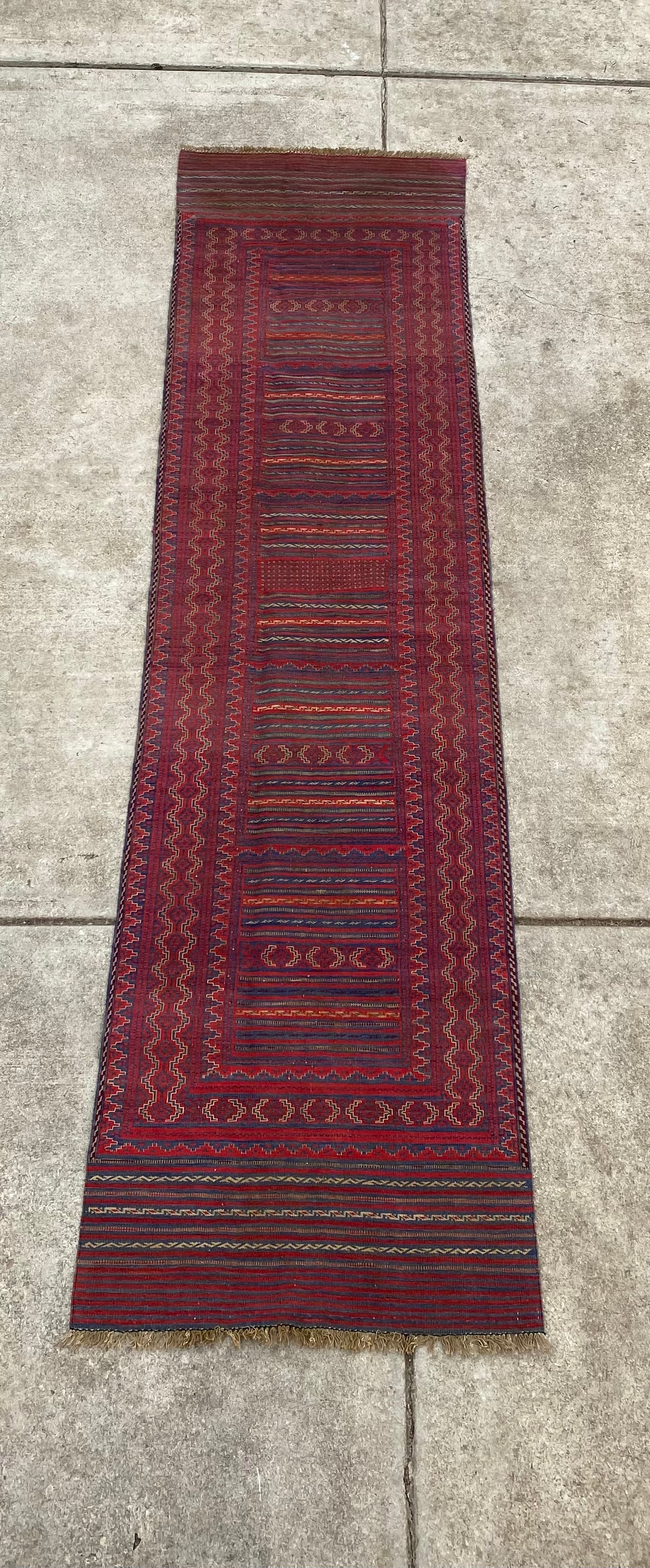 Maliki Kilim Runner I - 2.5 x 9.9