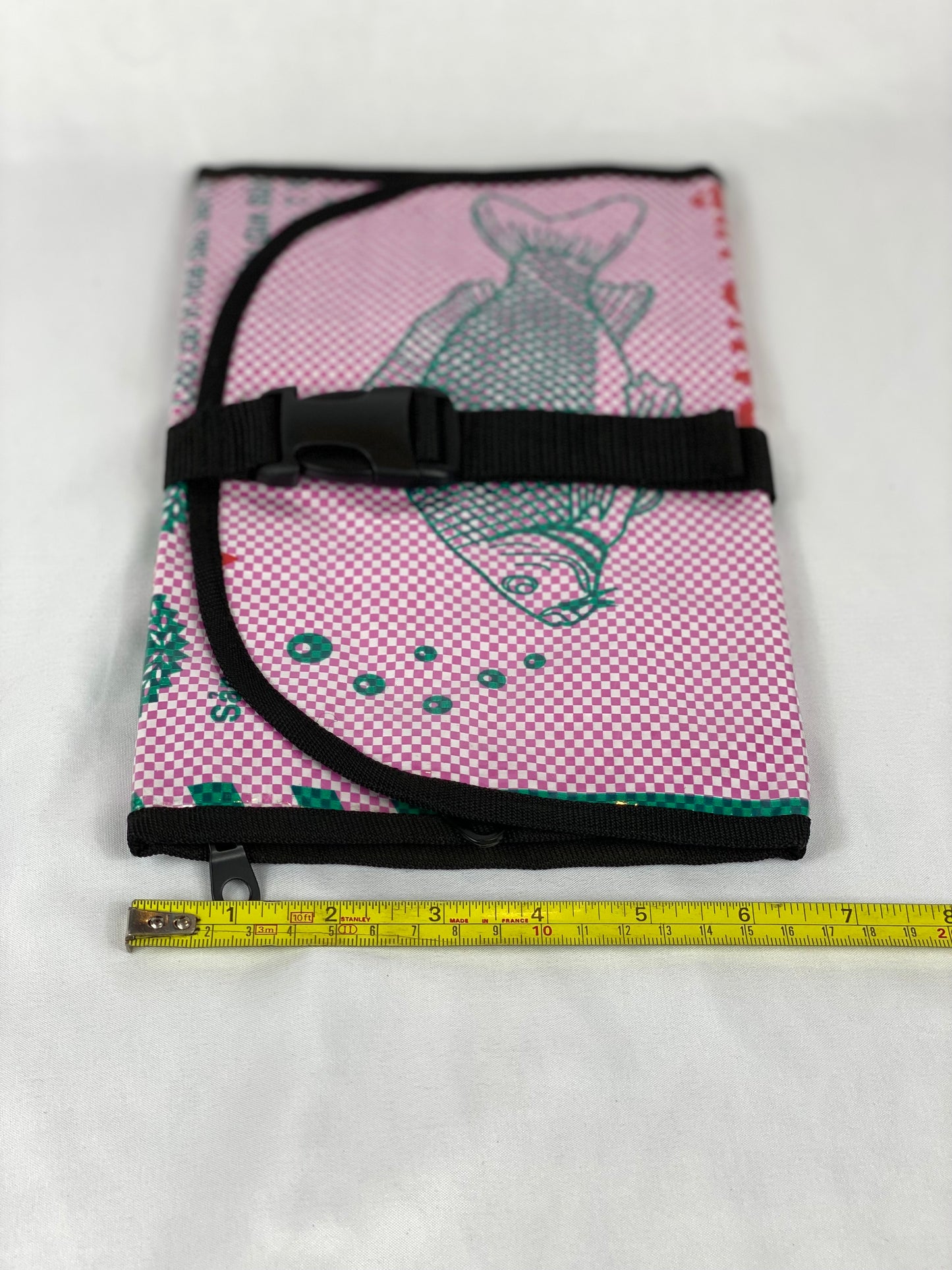 Hanging Toiletry Bag - Pink Fish