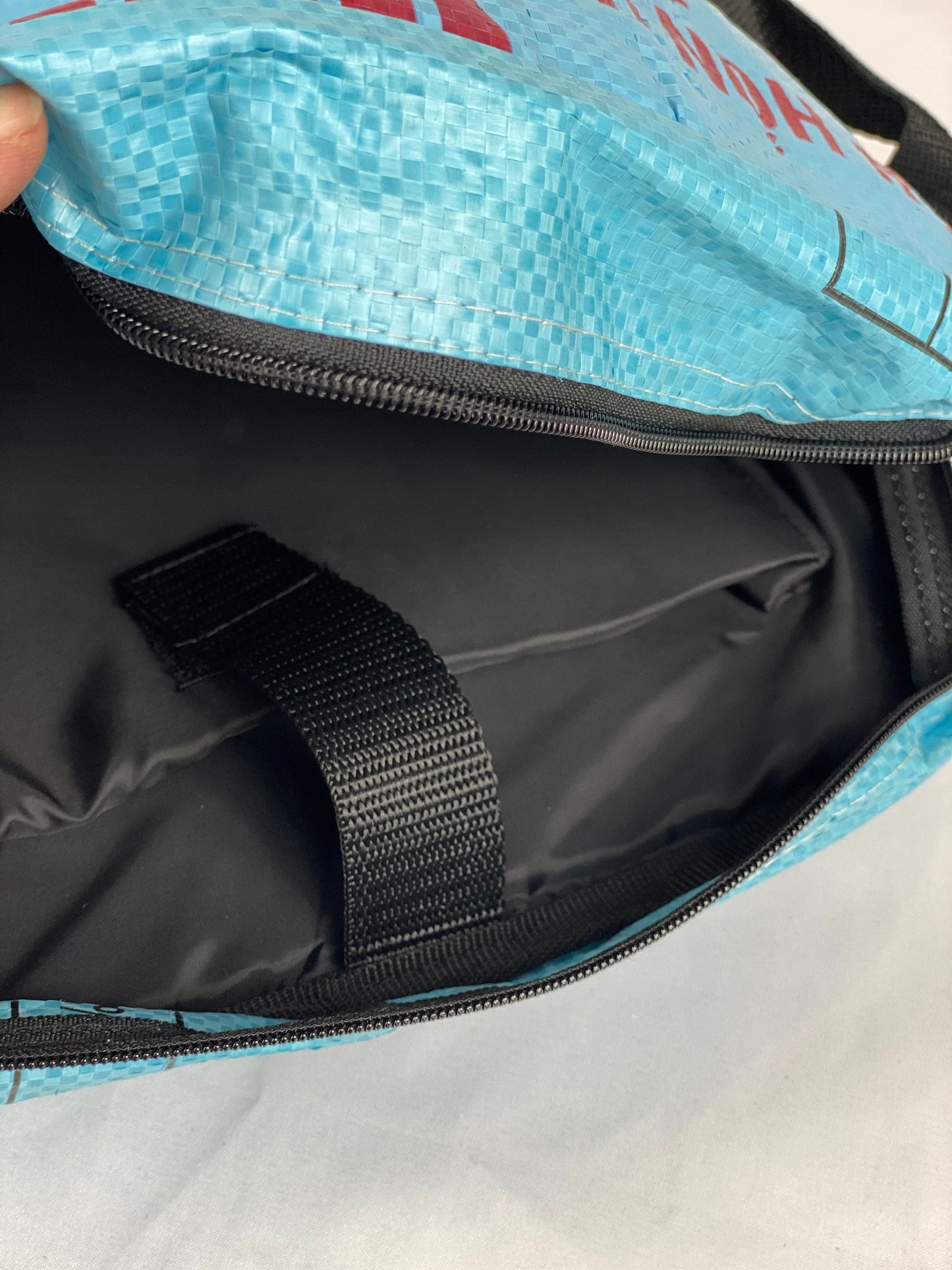 Padded Laptop Bag - Blue Fish