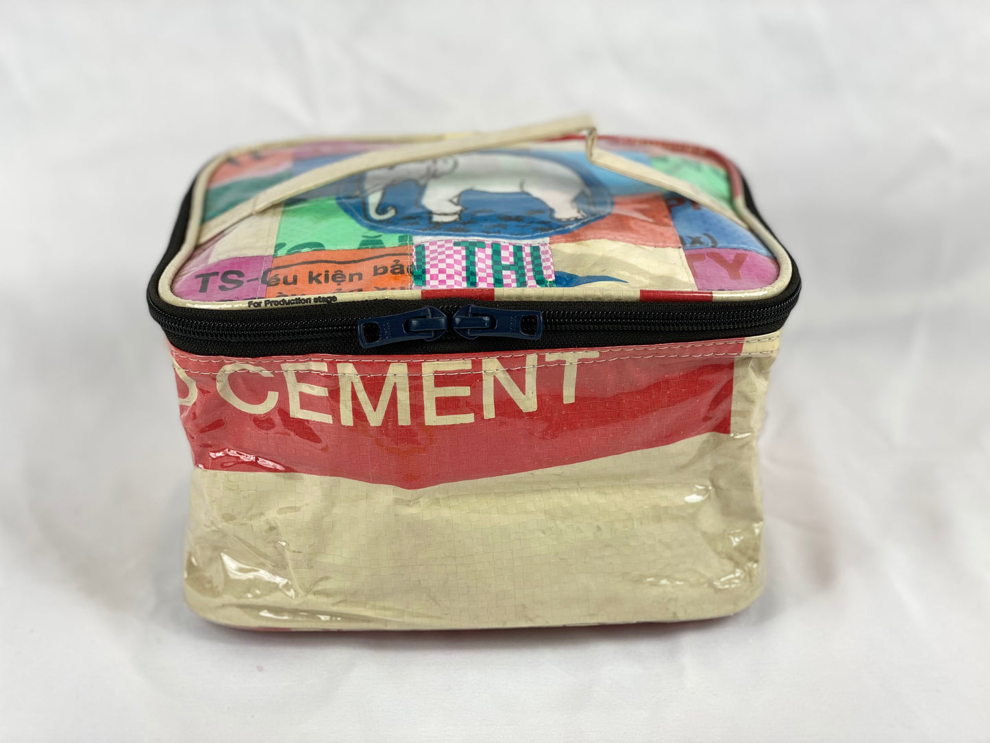 Toiletry Bag - Multi Colored Elephant