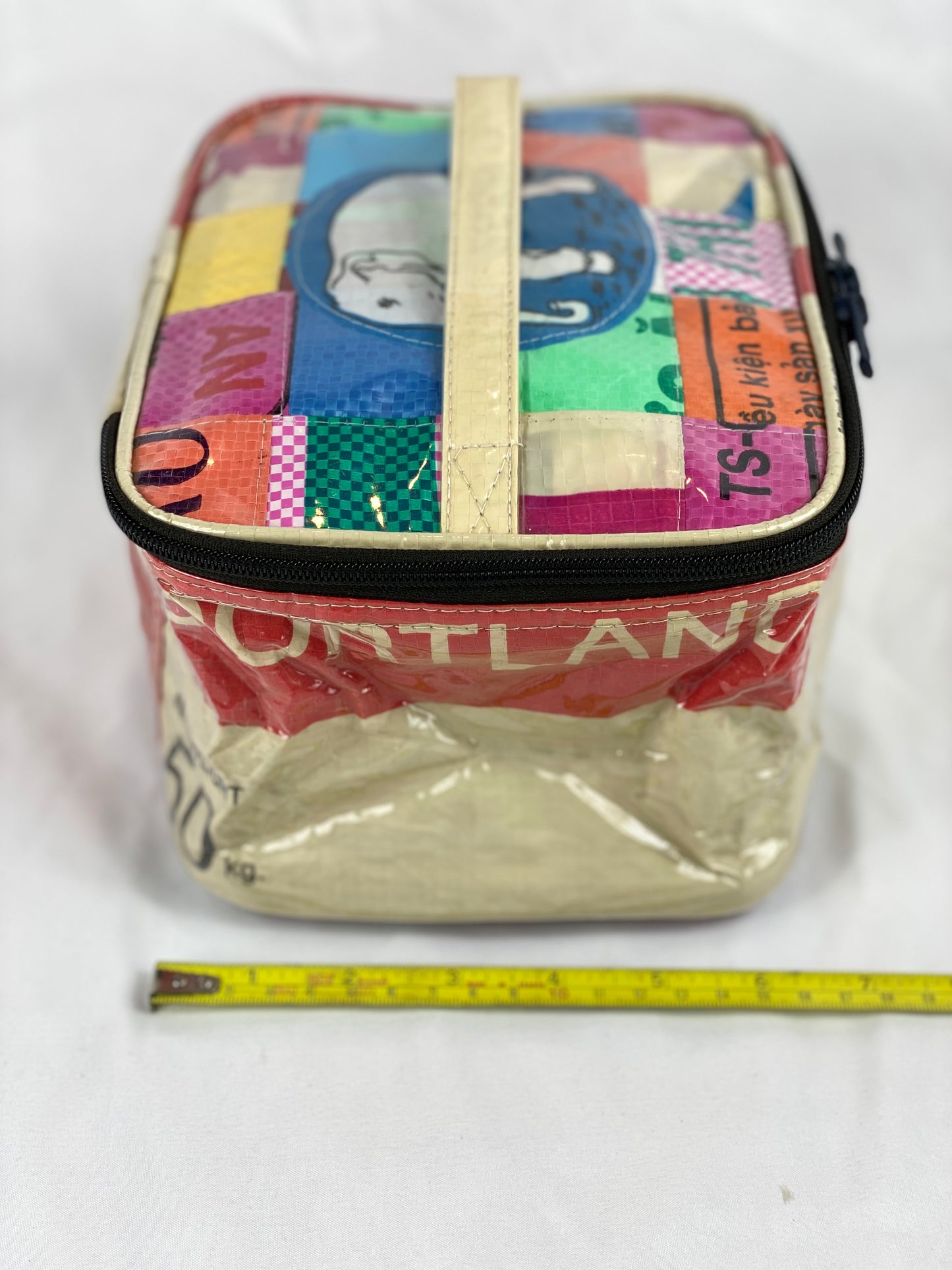 Toiletry Bag - Multi Colored Elephant