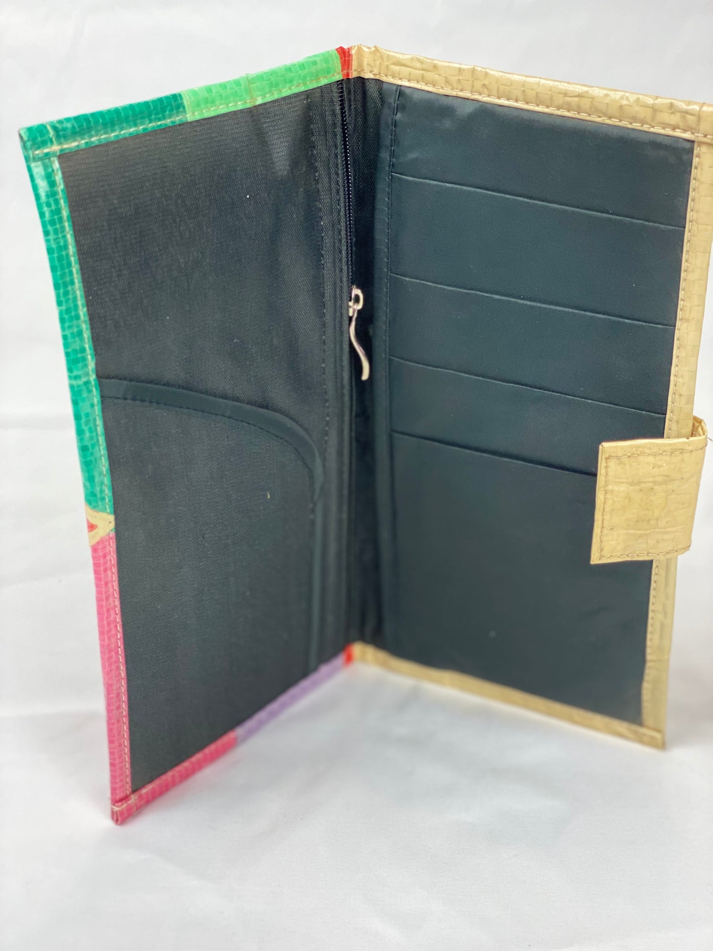 Travel Doc Wallet | Multi Colored Elephant