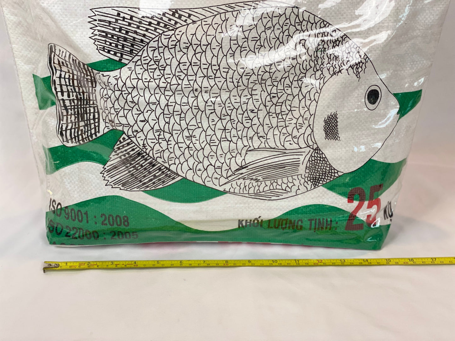 Shopping Bags - Large - White fish