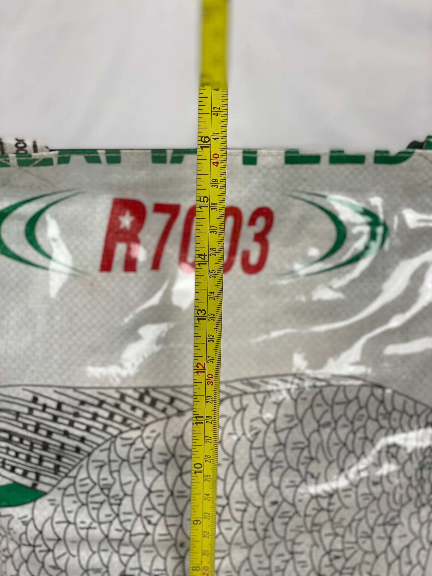 Shopping Bags - Large - White fish