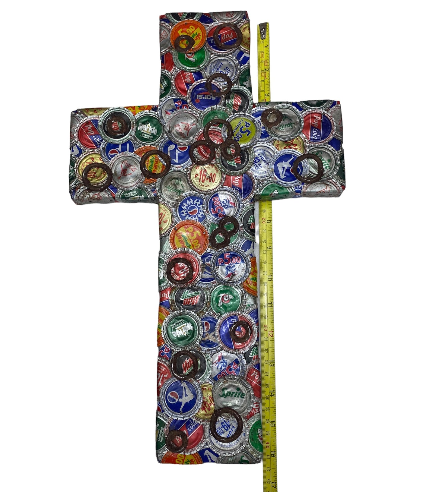 Bottle Cap Cross