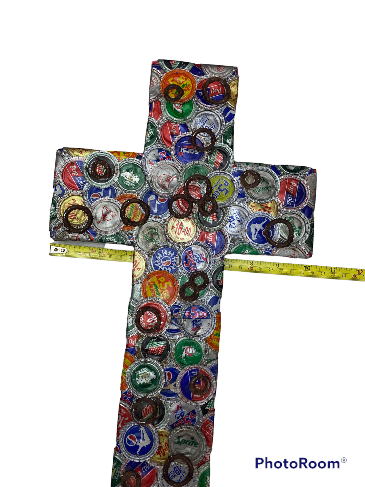 Bottle Cap Cross