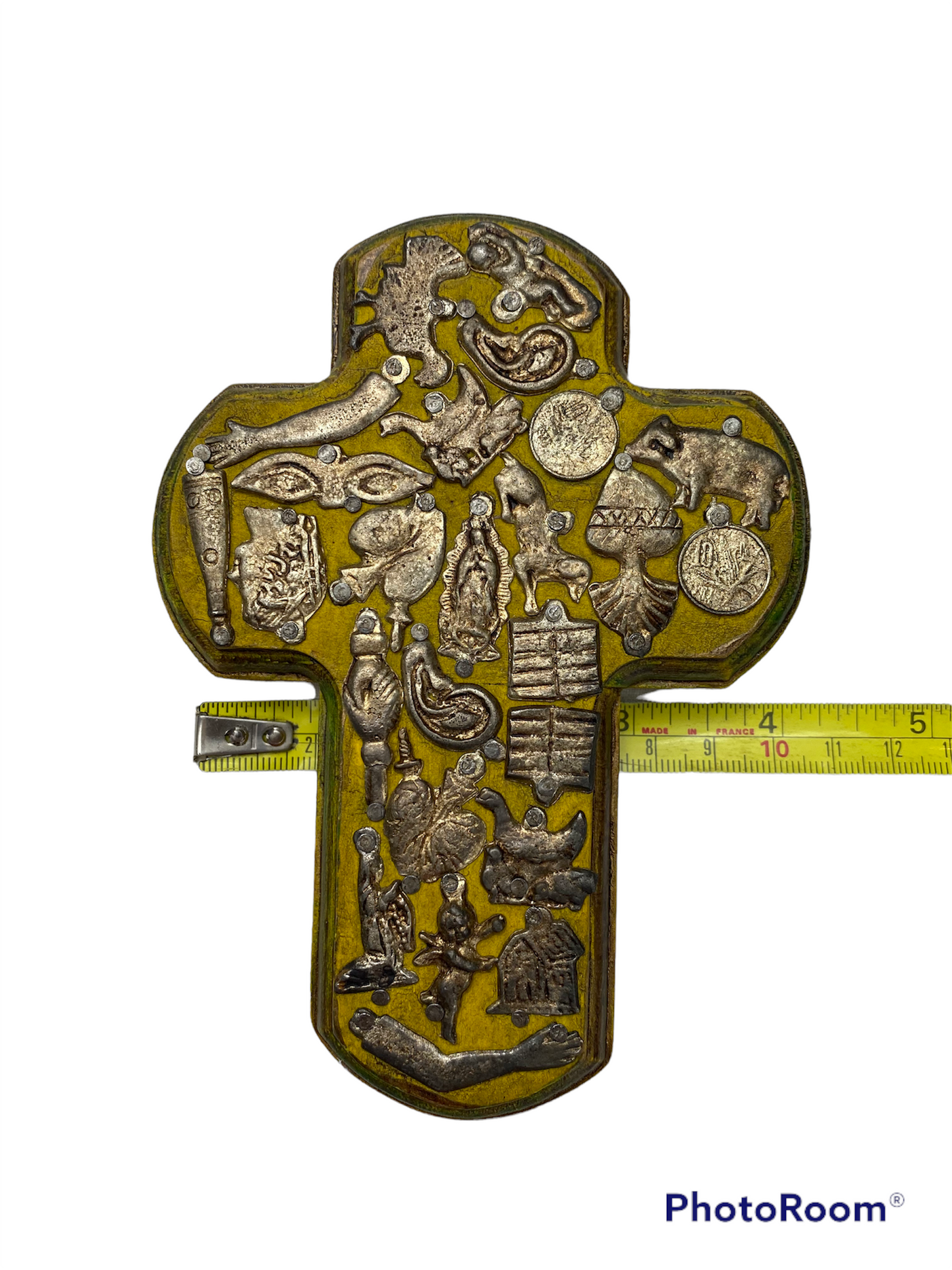 Small Mexican Milagro Cross