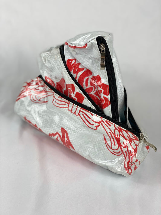 Nesting Pencil Bags | Red Rose