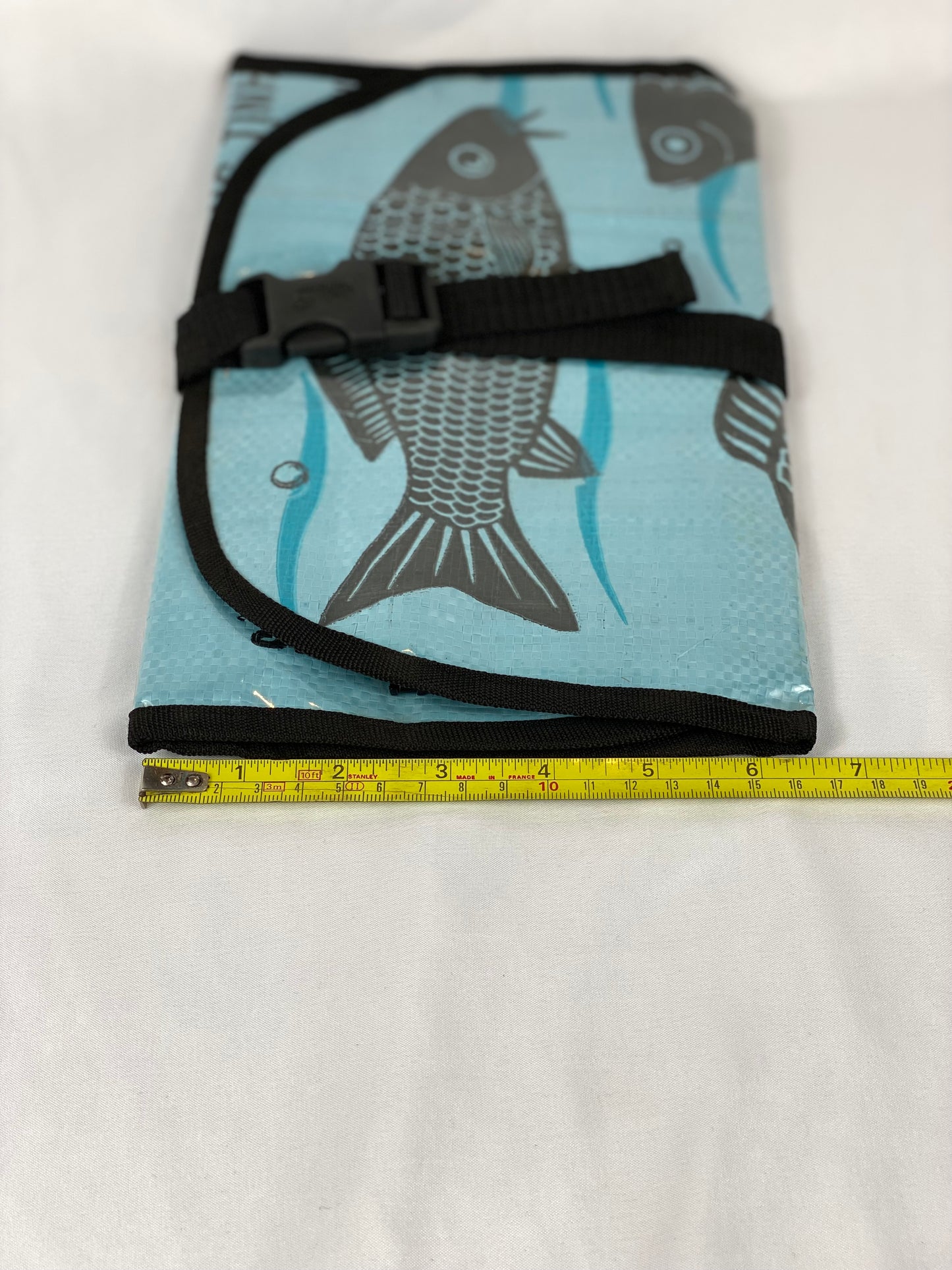 Hanging Toiletry Bag - Blue Fish