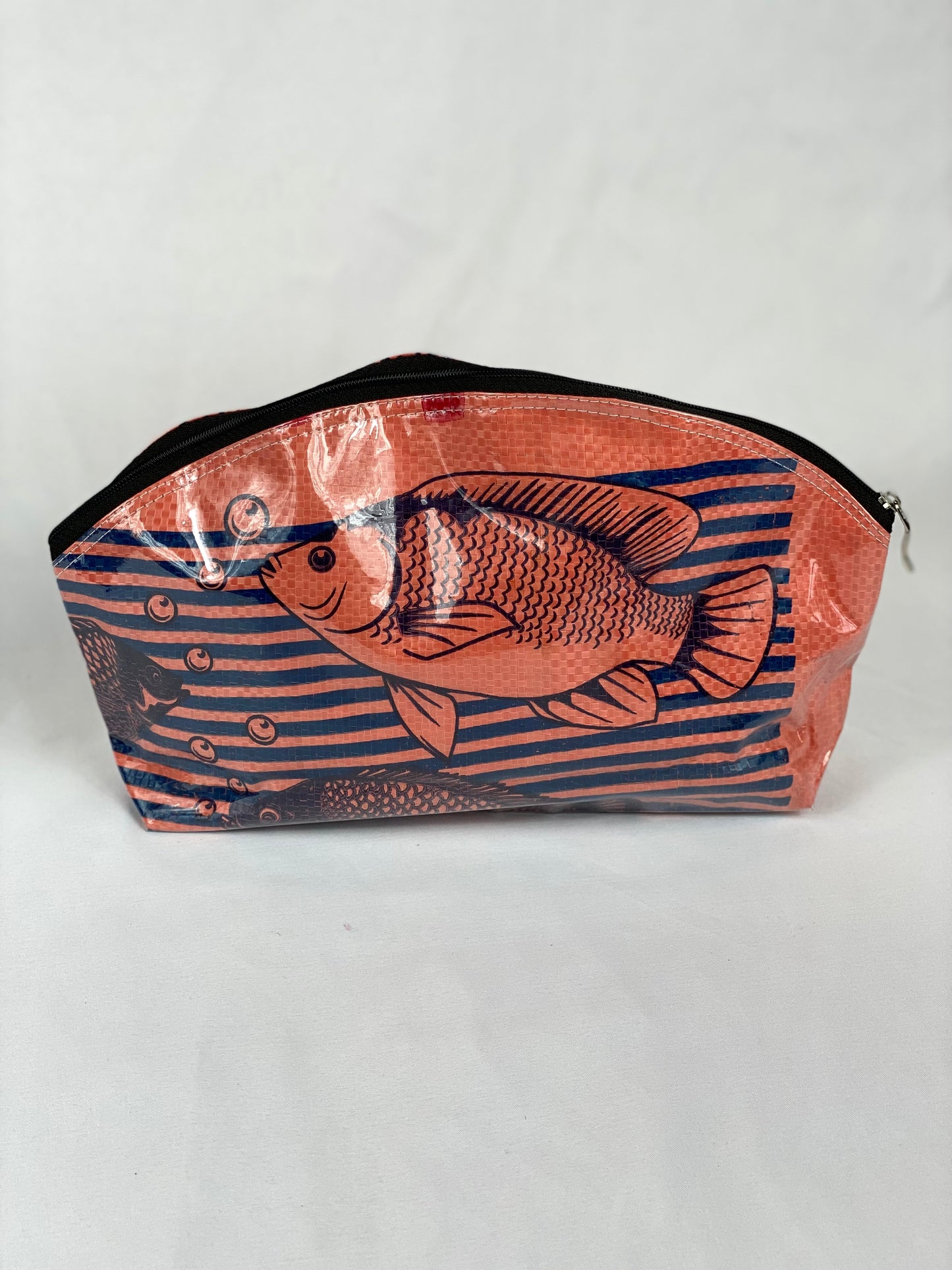 Makeup Bag - Orange Fish