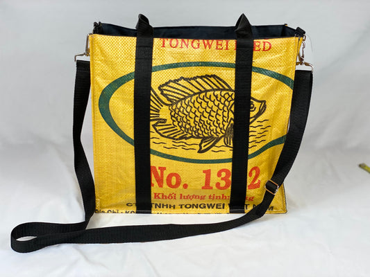 Tote Bags - Yellow Fish