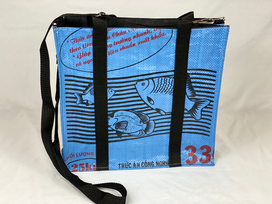 Tote Bags - Blue Fish