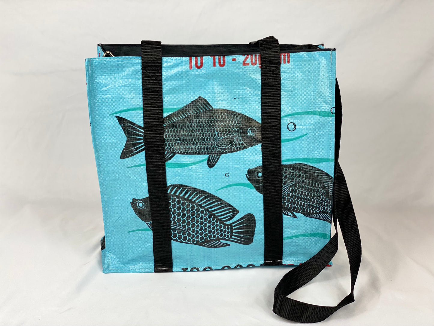 Tote Bags - Turquoise Fish