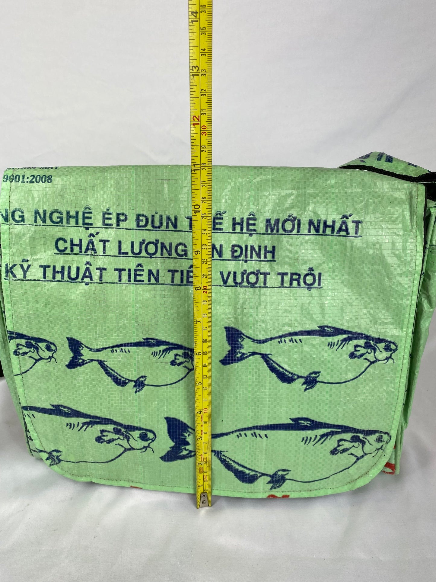 Messenger Bags - Green Fish