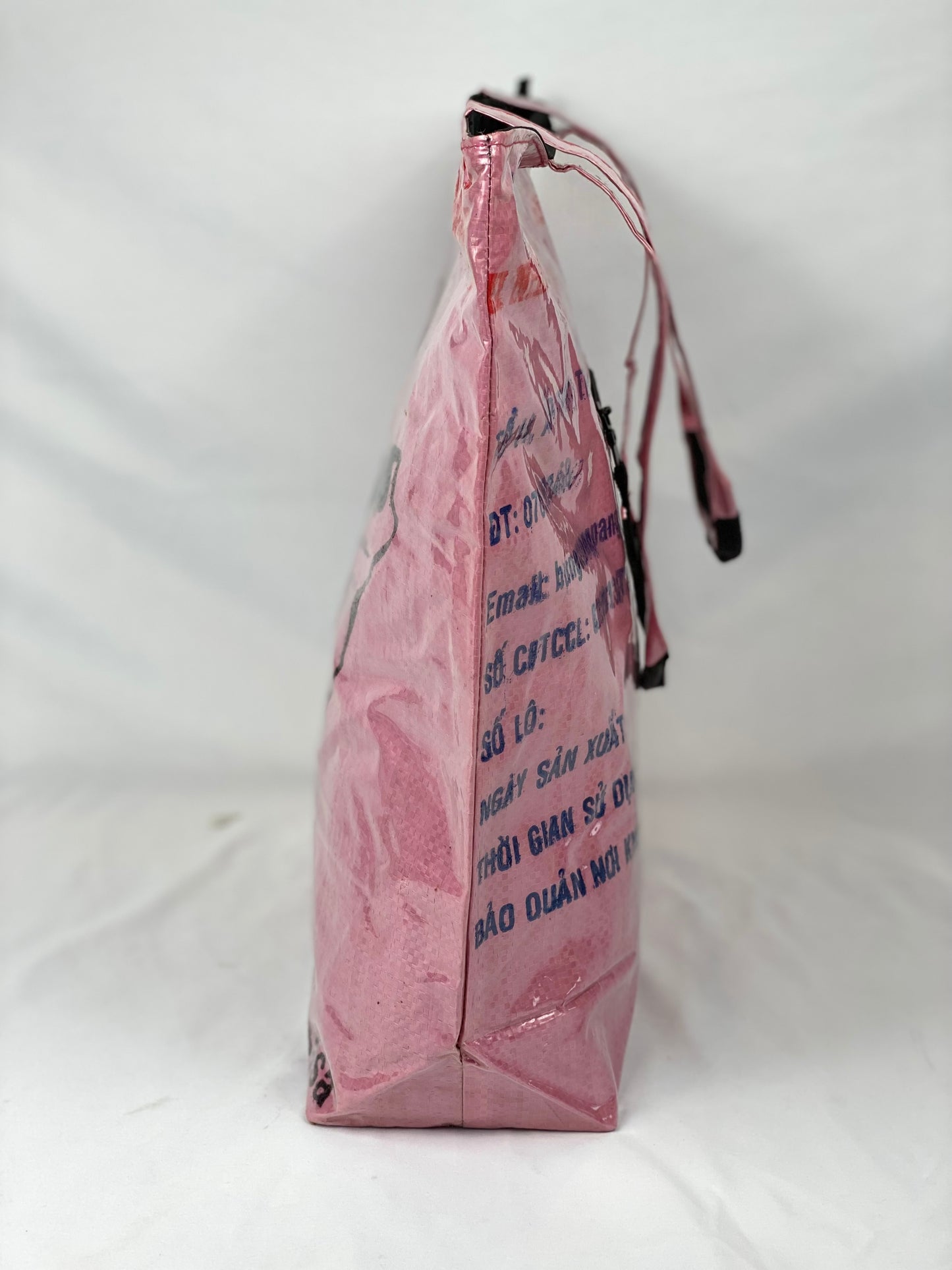 Shopping Bags - Large - Pink Fish