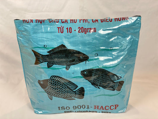 Shopping Bags - Large - Blue Fish