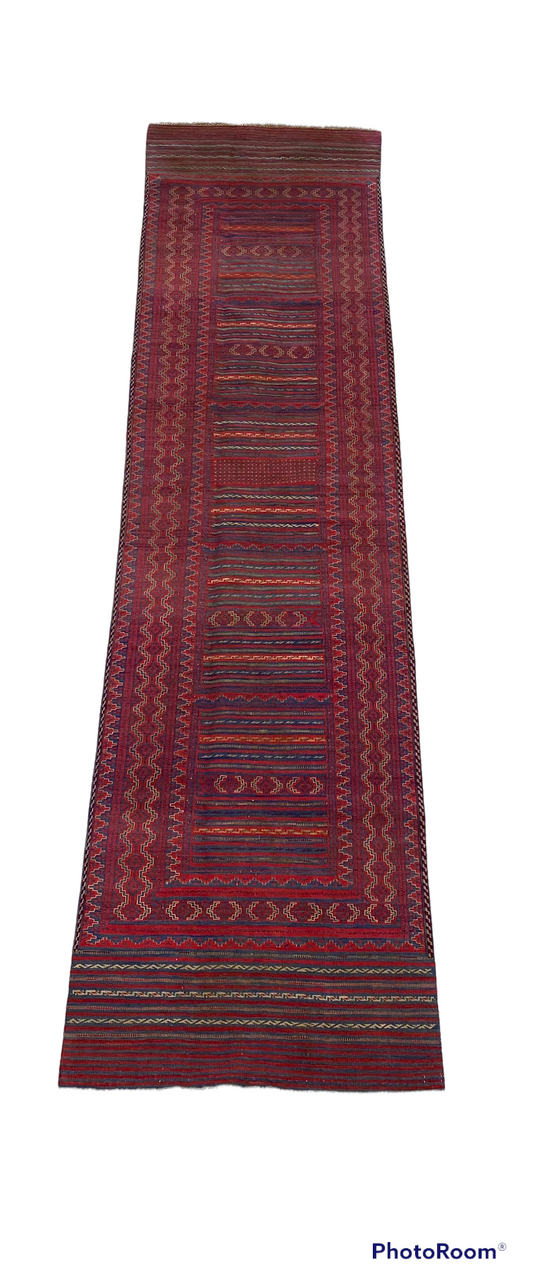 Maliki Kilim Runner I - 2.5 x 9.9