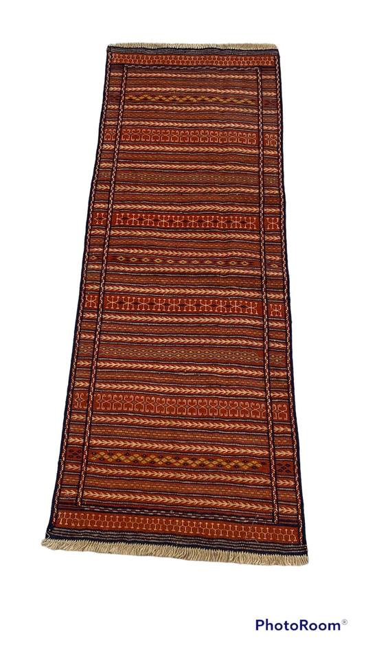 Kalati Baluch Kilim Runner II - 2.6 x 7