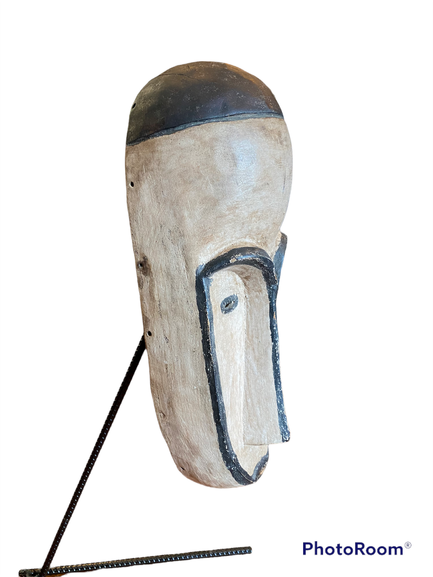 Vintage Central Africa Fang Mask (Long)