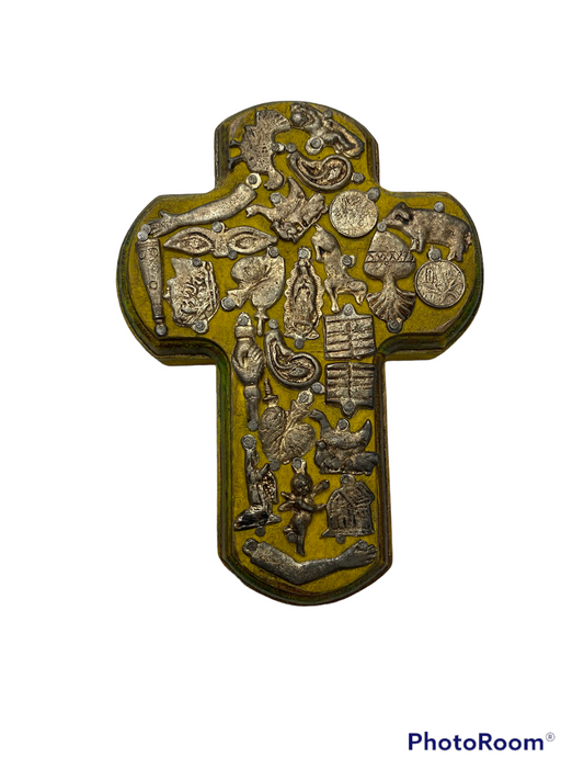 Small Mexican Milagro Cross