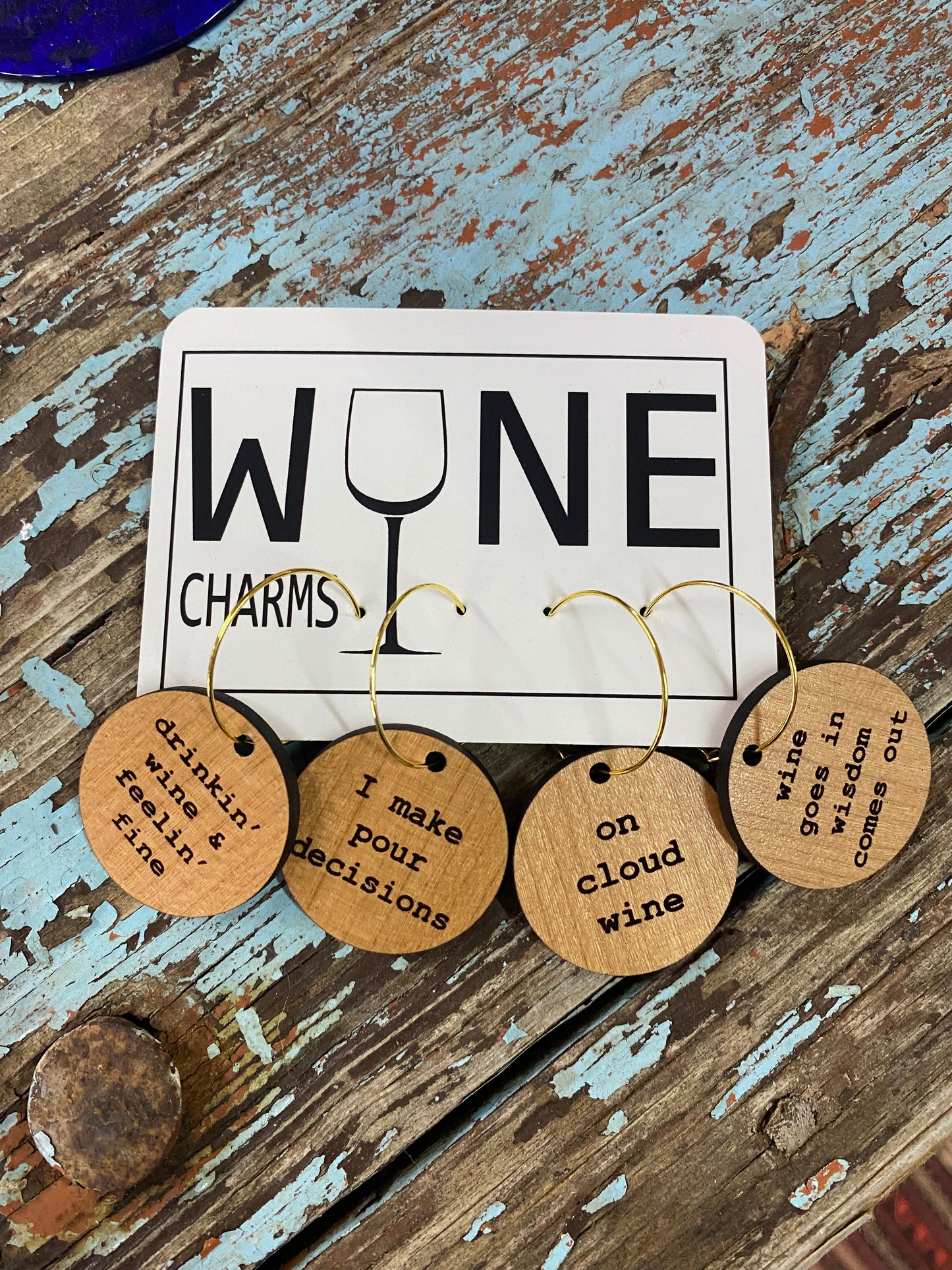 Wine charms